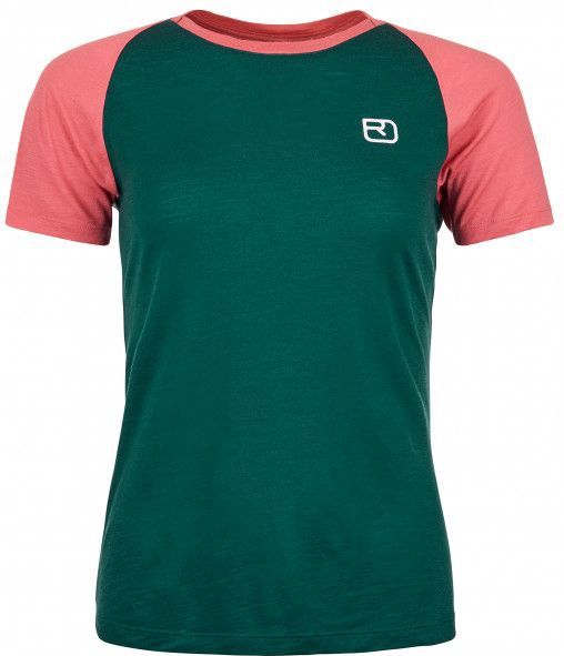 Ortovox - 120 Tec Fast Mountain T-Shirt - Groen - Merinoshirt - Wandelen