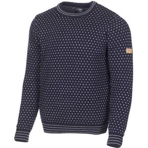 Ivanhoe of Sweden Sverre Crewneck Wollen trui (Heren |blauw)