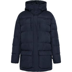 KnowledgeCotton Apparel Womens Warm Jacket Parka (Dames |blauw)