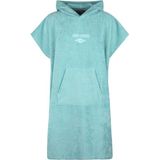 Rip Curl Logo Hooded Towel Surfponcho (Heren |turkoois)