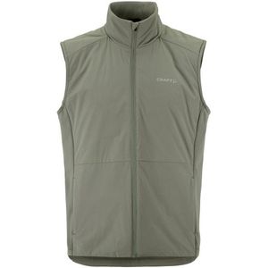 Craft Adv Essence 2 Warm Vest Hardloopbodywarmer (Heren |olijfgroen)