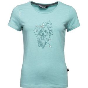 Chillaz Womens Gandia Little Bear Heart T-shirt (Dames |turkoois/blauw)