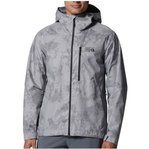 Mountain Hardwear Stretch Ozonic Jacke Regenjas (Heren |grijs |waterdicht)