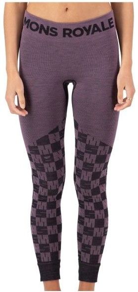 Mons Royale - Ascender Merino - Seamless Legging - Purper - Merino-ondergoed