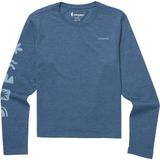 Cotopaxi - Sky To Sea - Longsleeve T-Shirt - Blauw
