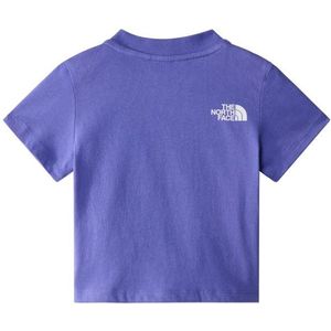 The North Face Babys S/S Box Infill Print Tee T-shirt (Kinderen |purper)