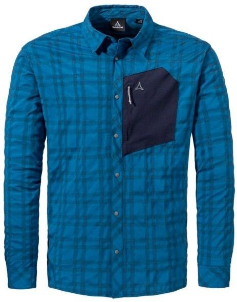 Schöffel - Dynkur MNS - Outdooroverhemd - Blauw - Lange Mouwen