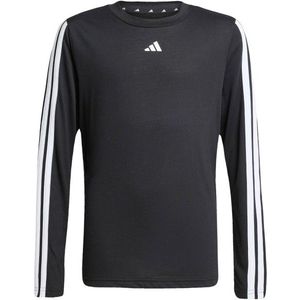adidas - Kids Train Essentials - Longsleeve Sportshirt - Grijs/Zwart