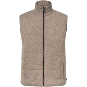 Ecoalf Womens Tuart Hybrid Vest Synthetische bodywarmer (Dames |beige/bruin)