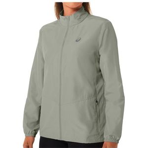 Asics Womens Core Jacket Hardloopjack (Dames |grijs)