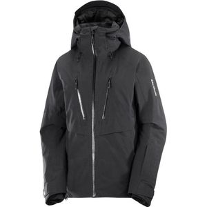 Salomon Womens Brilliant 20 Jacket Ski-jas (Dames |zwart/grijs |waterdicht)