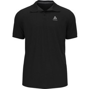 Odlo Polo Shirt S/S F-Dry Poloshirt (Heren |zwart)