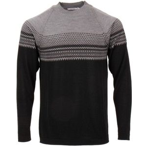 Sätila Sarek Lodge Sweater Merinotrui (Heren |zwart)