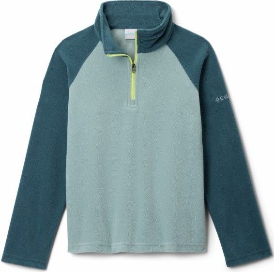 Columbia - Kid's Glacial Fleece Half Zip - Fleecetrui - Turkoois/Blauw