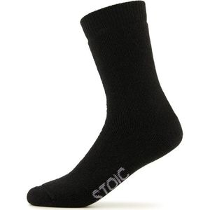 Stoic Merino Warmwool Heavy Merinosokken (zwart)