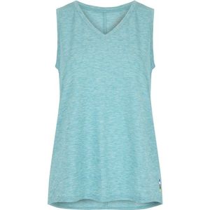 Sherpa Womens Asha V-Neck Tank Tanktop (Dames |turkoois/blauw)