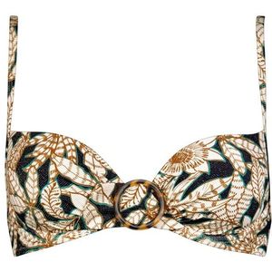 Watercult Womens Les Côtes Bikini Top 7260 Bikinitop (Dames |wit)