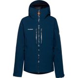 Mammut - Stoney Hardshell Thermo Hooded Jacket - Ski-jas - Blauw - Waterdicht