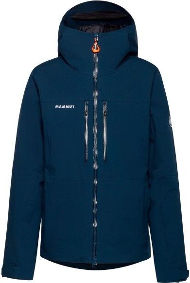 Mammut - Stoney Hardshell Thermo Hooded Jacket - Ski-jas - Blauw - Waterdicht
