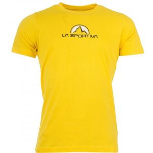La Sportiva Footstep Tee T-shirt (Heren |geel)