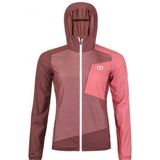 Ortovox - Womens Windbreaker Jacket - Roze - Windjack