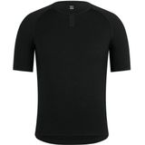 Rapha Merino Base Layer Short Sleeve Merino-ondergoed (Heren |zwart)