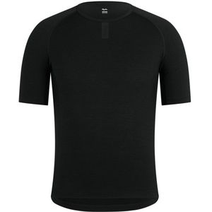 Rapha Merino Base Layer Short Sleeve Merino-ondergoed (Heren |zwart)
