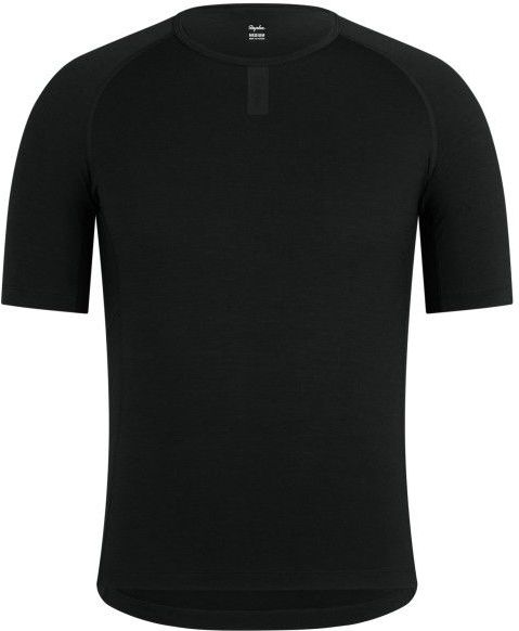 Rapha Merino Base Layer Short Sleeve Merino-ondergoed (Heren |zwart)