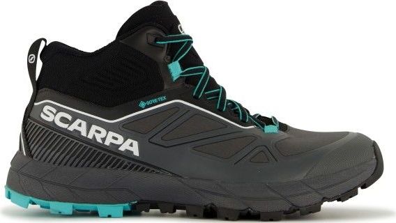 Scarpa Womens Rapid Mid GTX Approachschoenen (Dames |zwart/grijs |waterdicht)