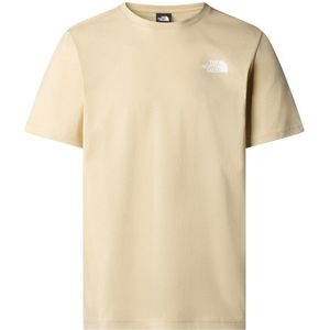 The North Face S/S Redbox Tee T-shirt (Heren |beige)