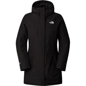 The North Face Womens Recycled Brooklyn Parka Lange jas (Dames |zwart |waterdicht)