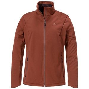 Schöffel - Fracon - Softshelljack - Bruin/Rood - Dames