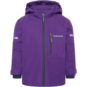 Didriksons - Kid's Falken Jacket - Winterjack - Purper - Waterdicht