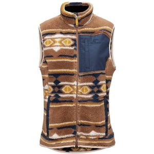 Elevenate Womens Glacier Pile Vest Fleecebodywarmer (Dames |bruin)