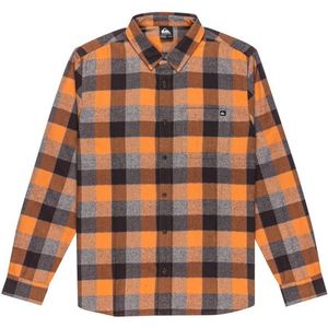 Quiksilver - Motherfly Plaid L/S Shirt - Overhemd - Bruin