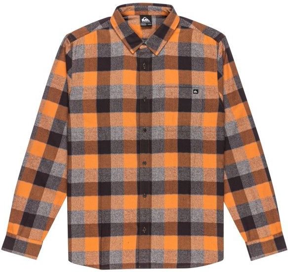 Quiksilver - Motherfly Plaid L/S Shirt - Overhemd - Bruin