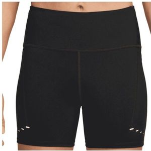 Nike Womens Swift High-Waisted 4 Tight Running Shorts Hardloopshort (Dames |zwart)