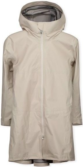 Houdini Womens One Parka II Parka (Dames |beige/grijs |waterdicht)