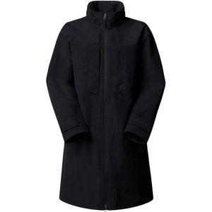 The North Face Womens M66 Tech Trench Lange jas (Dames |zwart |waterdicht)