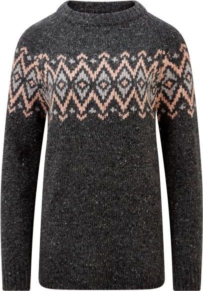 Sherpa - Dumji Long Sweater - Wollen Trui - Zwart