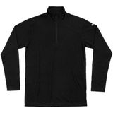 Devold - Breeze Plus Merino 200 Zip Neck - Merino-ondergoed - Zwart