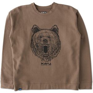 KAVU Kavu Core Crew Trui (Heren |bruin)