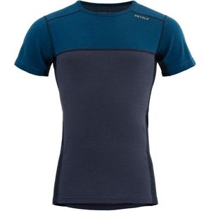 Devold Lauparen Merino 190 T-Shirt Merino-ondergoed (Heren |blauw)