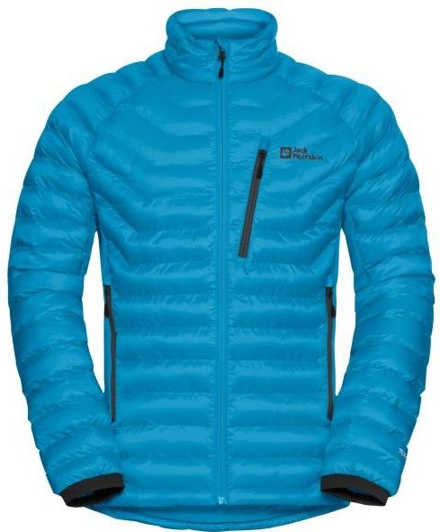 Jack Wolfskin - Prelight Trail Crew - Functioneel Herenhemd - Aurora Blue - Lange Mouwen