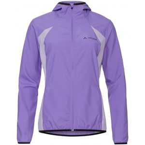 Vaude - Qimsa Air Jacket - Fietsjack - Purper - 100% Polyester - Capuchon, Winddicht