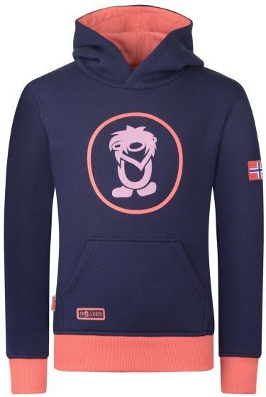 Trollkids Kids Troll Sweater Hoodie (Kinderen |blauw)