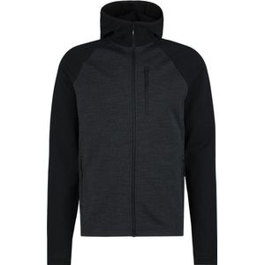 Stoic MerinoFleece335 KuolpaSt Zip Hoody Fleecevest (Heren |zwart)
