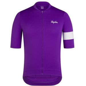 Rapha Core Jersey Fietsshirt (Heren |purper)