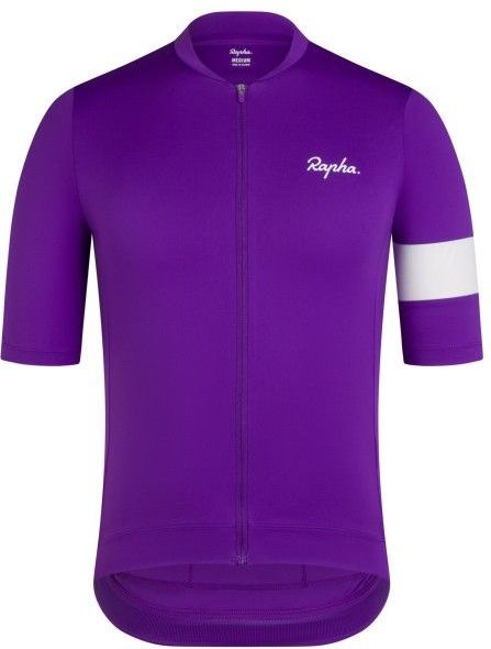 Rapha Core Jersey Fietsshirt (Heren |purper)