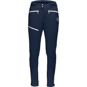 Norrona Womens Fjora Flex1 Pants Fietsbroek (Dames |blauw)